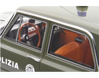 Alfa Romeo Giulia Super 1969 Polizia stradale VERDE MILITARE Laudoracing 1:18 Resinemodell (Türen, Motorhaube... nicht zu öffnen!)